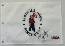 Bryson Dechambeau Signed Autographed 2024 US Open Golf Flag Pinehurst PSA/DNA
