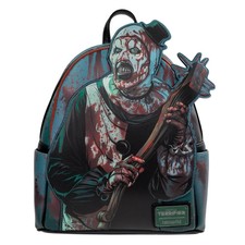 Loungefly Terrifer - Art the Clown Backpack Entertainment Earth Exclusive (Glow)