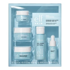 e.l.f. SKIN Holy Hydration Hydrated Ever After Skincare Mini Kit, Cleanser, M...
