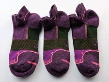 Bombas Hex-Tec Athletic Ankle Socks Lot Of 3 Pairs Size M