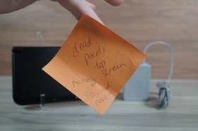 Nintendo 3DS XL Black/Black - Dead pixels top screen, otherwise working