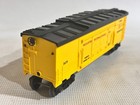 LIONEL MINT UNRUN 3619 HELICOPTER RECONNASSANCE YELLOW OPERATING BOX CAR 1962 LF — photo 10