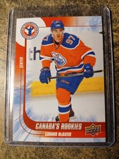 CONNOR MCDAVID   ROOKIE CARD  UPPER DECK     2015-16--CANADA'S ROOKIES  #6. rookie card picture