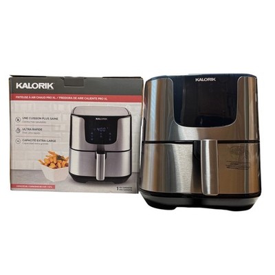 Kalorik 6QT Digital Air Fryer Toaster Oven Stainless Steel w/ Trivet 1700W NEW