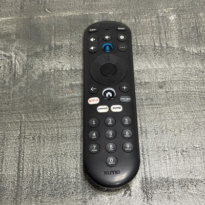 XUMO Black Wireless  Stream Box Voice Remote Control