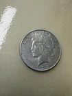 1923 s PEACE SILVER DOLLAR, *****FINE DETAILS***, bright coin