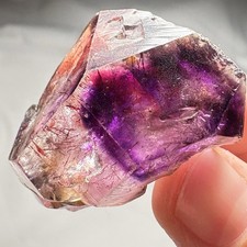 Natural Super Seven Crystal Specimen Brazil Melody Stone Healing Quartz S24