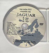Jaguar Navi Kartenupdate DVD 2013 Westeuropa DENSO XJ XJR XJ8 S-Type X-Type