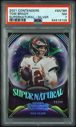 2021 Panini Contenders - Supernatural Tom Brady #SN-TBR Silver /99