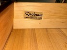 Mid Century Vintage Walnut, Three-Drawer Shelving Unit, All Original. Beautiful — photo 9