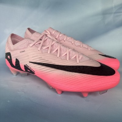 Nike Mercurial Vapor 15 Elite SG Pro Pink Soccer Cleats FD0253-601 Men Size 12