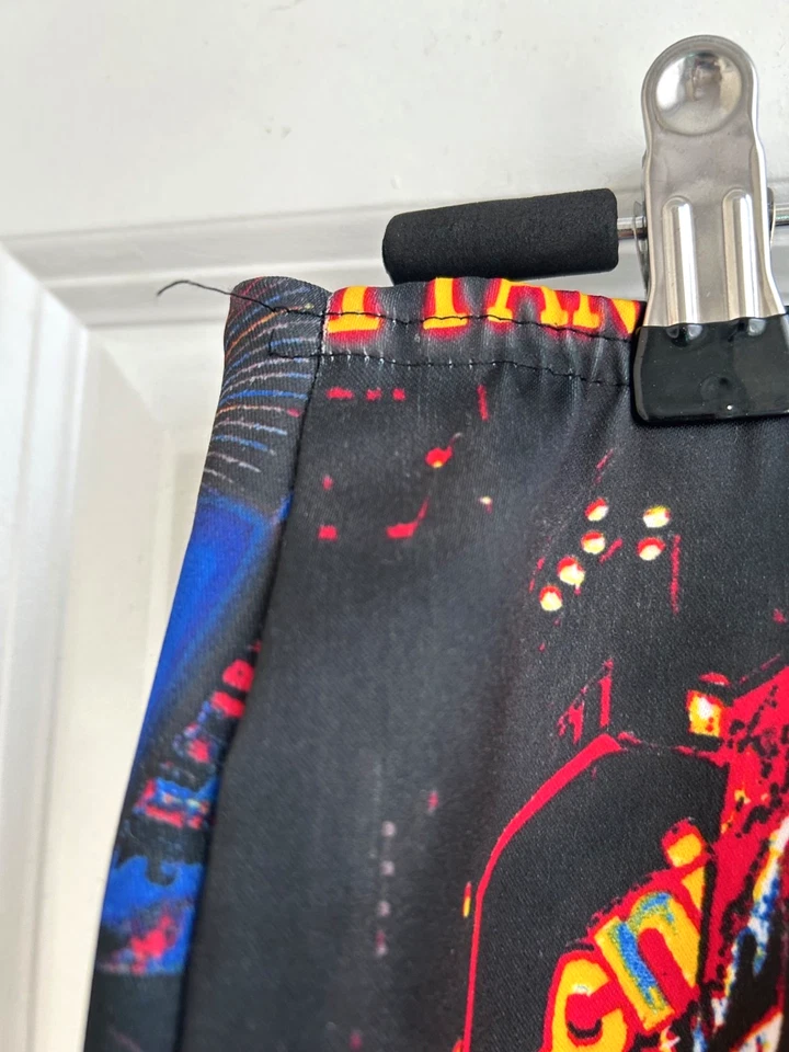 Vintage Y2K  Womens Pants New York City Graphic Print Large Zipper Rock Punk NYC - Image 4 of 4