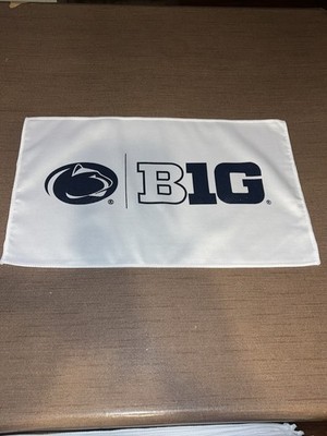 PENN STATE NITTANY LIONS WHITEOUT RALLY TOWEL BIG 10 LOGO PSU WHITE OUT NEW