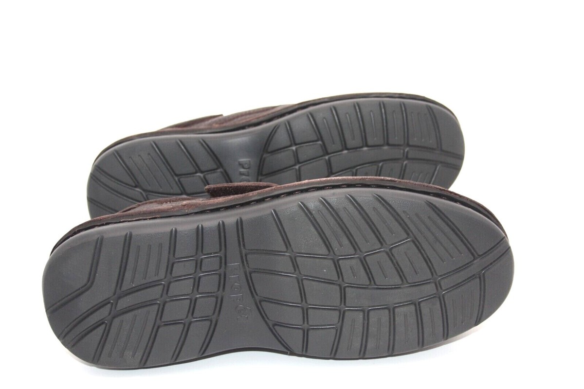 Propet Scandia Strap Dark Brown MEN SIZE 11.5 SLIP ON 