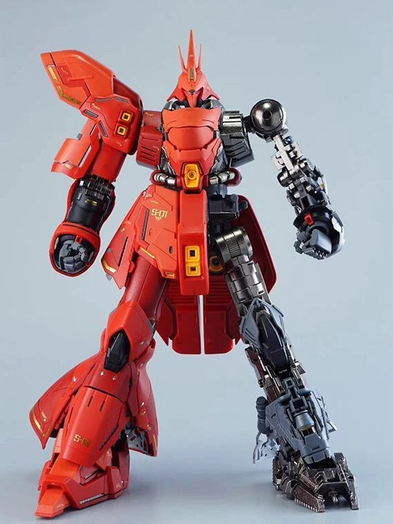 Metal Inner diecast frame for MG 1/100 Sazabi ver ka gundam kit