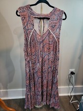 True Craft Paisley dress sleeveless Size 2x