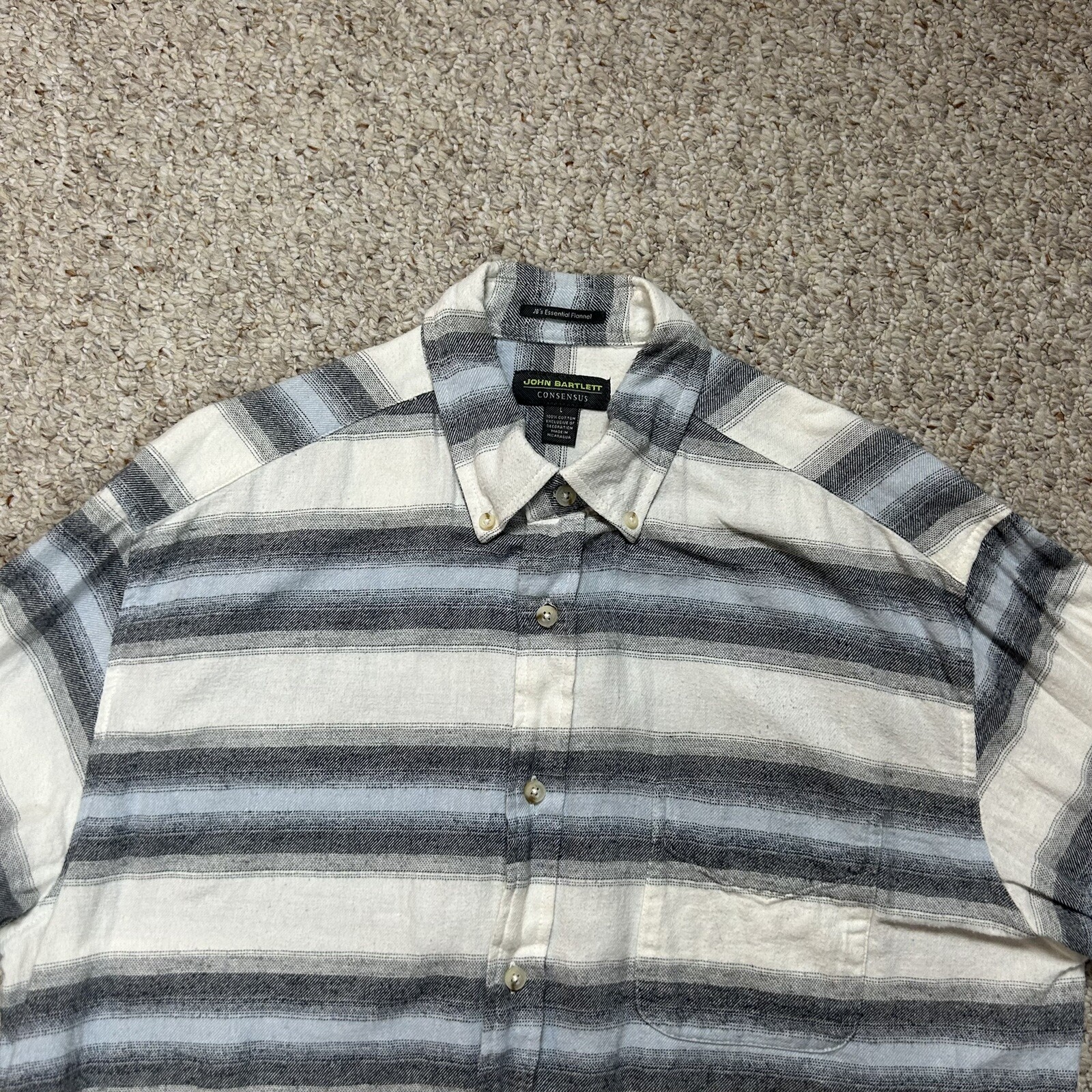 John Bartlett Consensus Essential Flannel Mens La… - image 2