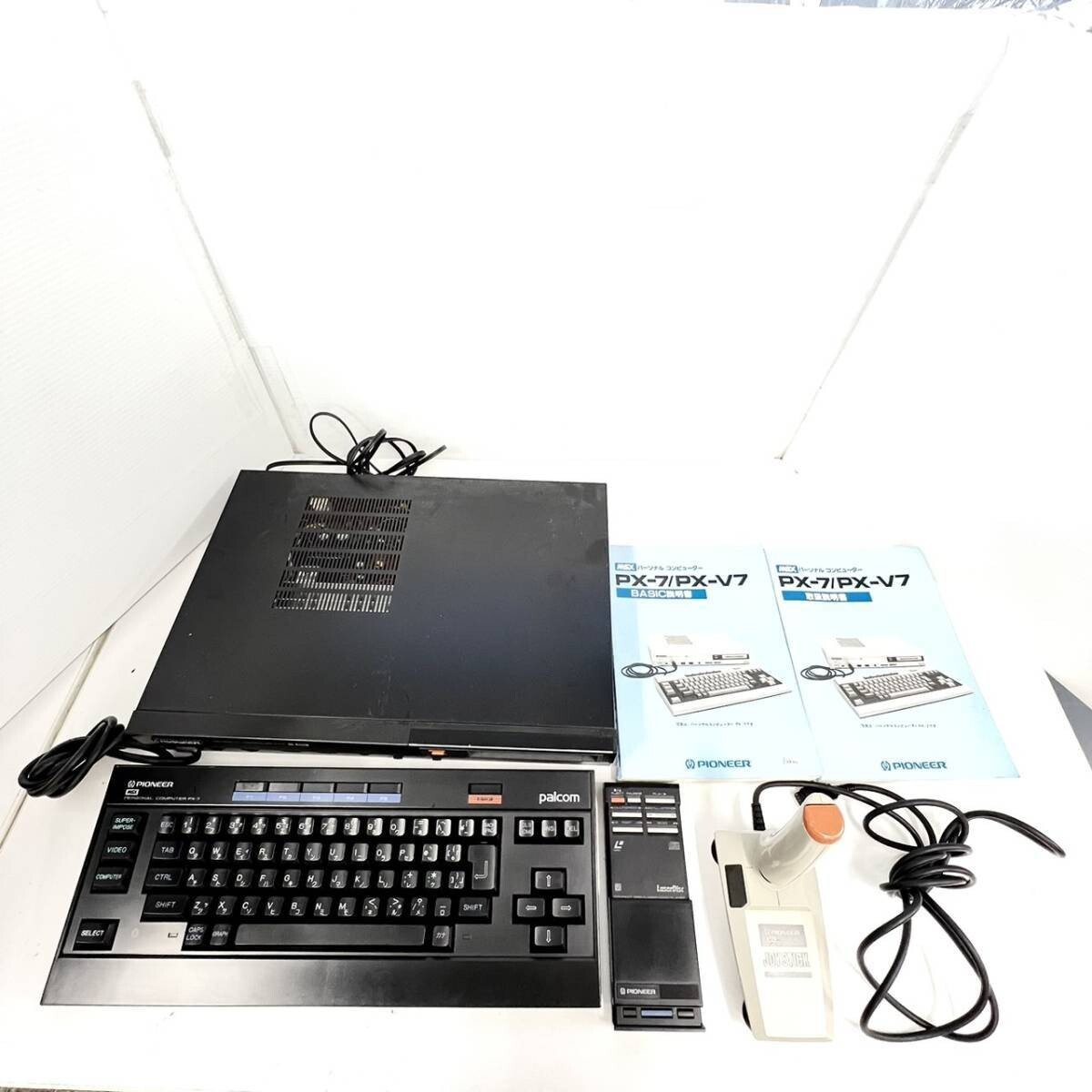 さ*♪様 パイオニア　MSX PC palcom PXー7 Black レトロP MSX PX-7 (Pioneer) 1983年 | 古いハードに囲まれて since2011