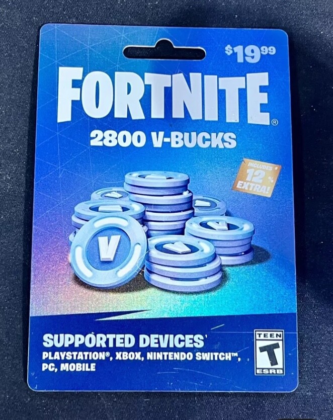 Fortnite 2800 VBucks CHEAP eBay