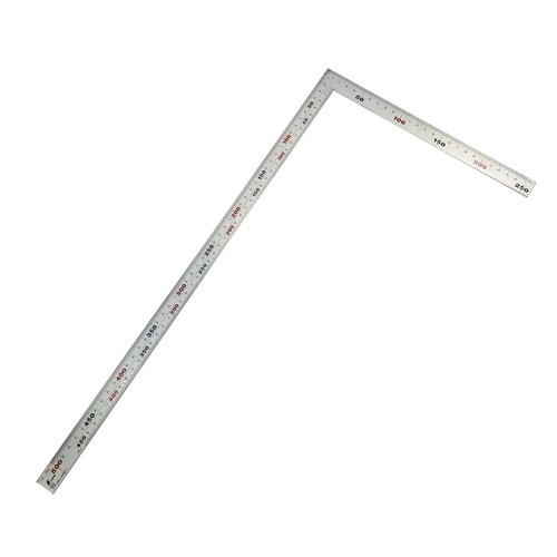 Shinwa 10405 Carpenters Square 500 x 250mm 6 Scale - Picture 6 of 7