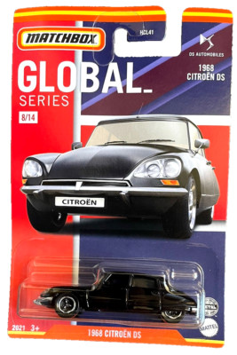 Matchbox 1968 Citroen DS 8/14 Global 1:65 Modellauto Spielzeug France Göttin Old