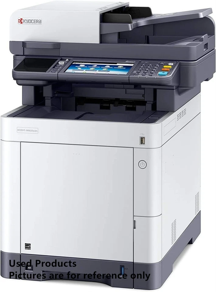 Kyocera ECOSYS M6635CIDN 37 PPM Color Laser Printer w/Toner MFP Tested - Image 3 of 4