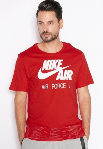 NIKE 742760 657 T Shirts Top Activewear Since 1982 Color Red US Men Size M NEW - Picture 1 of 4