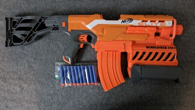 NERF Elite Demolisher 2-in-1 Blaster + 15 Darts