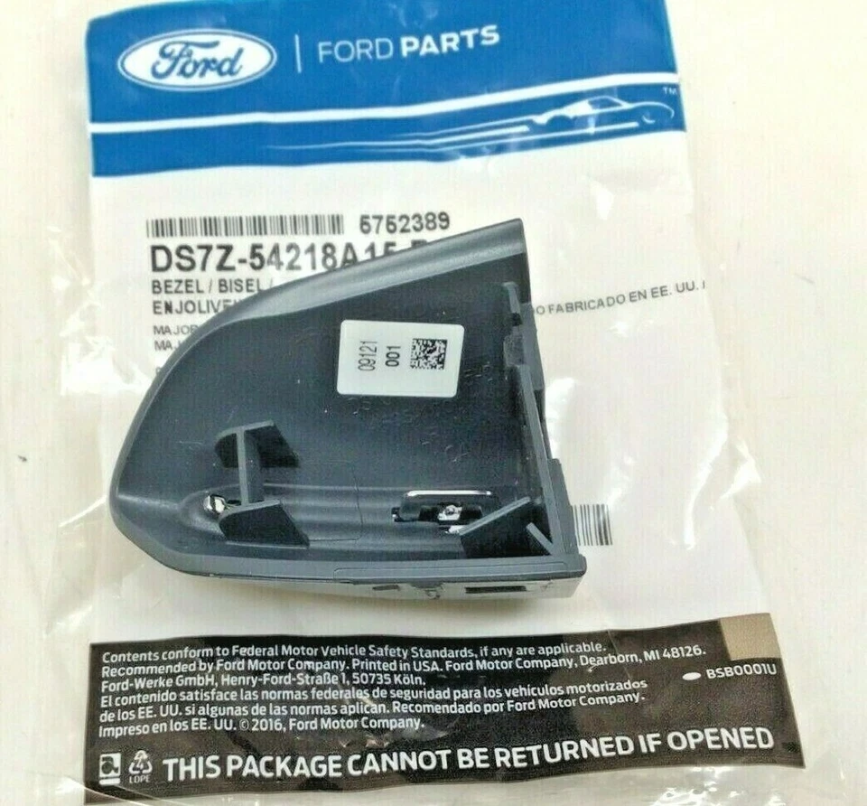 Ford Edge Fusion LH manija de puerta del lado del conductor tapa de extremo bloqueo cubierta de cilindro nuevo OEM Foto 3 de 4