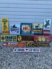 Antique Vintage Old Style Metal Signs Gas Oil Soda Mix/Match 12