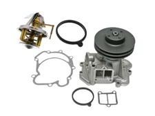 Water Pump w/ Coolant Thermostat for MERCEDES 380SE 380SEC 380SEL 380SL 500SEC