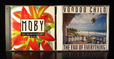2 CDs Moby Rare B-Sides 2 Disc, Voodoo Child The End of Everything