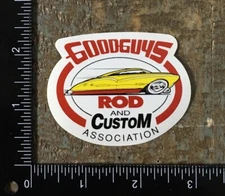 GOODGUYS ROD & CUSTOM ASSOCIATION Hot Rods Rat Street Interior Window Decal