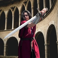 39 1/2" Medieval Renaissance Dragon Foam Sword