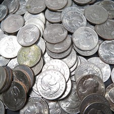 x100 SBA Susan B. Anthony - $100 FACE of $1 Dollar - US Coin Roll Lot Random