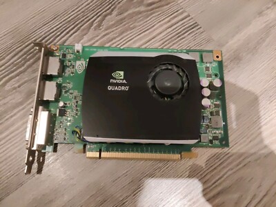 Nvidia Quadro FX 580 Grafikkarte mit 512 MB DDR3 DVI und 2x DP