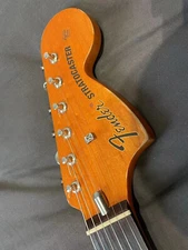 2Pcs Fender Stratocaster Waterslide Transfer Guitar Neck Headstock Decal Sticker