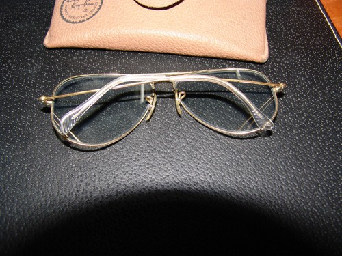 Authentische Ray-Ban Pilotensonnenbrille B&L 58-14 - gebraucht + HÜLLE - Bild 4 von 7