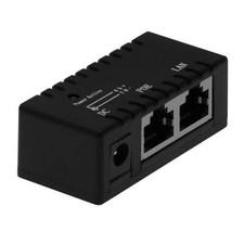 Gigabit POE Injector Splitter 2 Pack 1Gbps Power Over Ethernet Network Kit