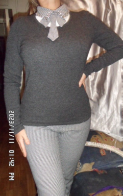 Esisto Pure Luxury Cashmere Sweater Plys Cashmere Noble Gray