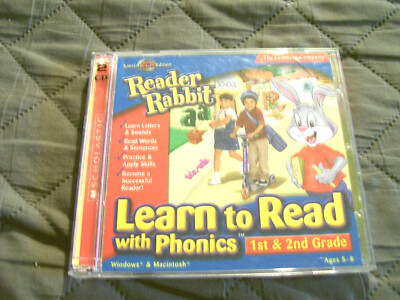 The Learning Company Learn to Read with Phonics 1st & 2nd Grade (2 CDs) Ages 5-8