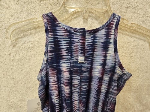 NWTS Athleta Girl On the Go Romper Shoreline Enchanted Blue Purple Size XS 6 - Picture 12 of 15