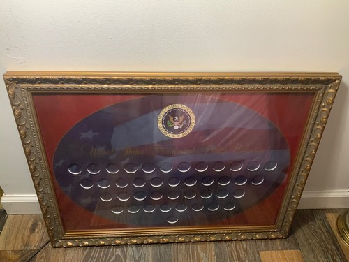 United States Presidential Commemorative (Coin) DOLLAR Collection Frame Holder