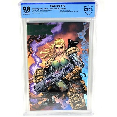 Skybound X #3 Kirkham Comics Vault Live CVL Edition Connecting CBCS 9.8 NM/MT