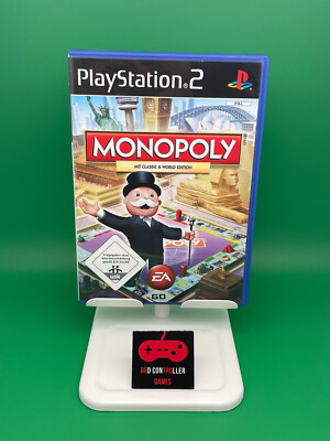  Monopoly Classic & World Edition Sony PlayStation 2 2008 DVD Box PS2 PAL Spiel 