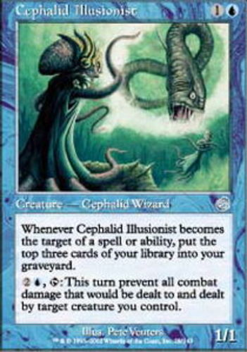 [1x] Cephalid Illusionist - Foil Near Mint, English Torment MTG Magic