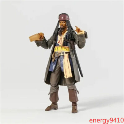 SHF Figuats 15cm Captain Jack Sparrow Action Figure Pirates of the