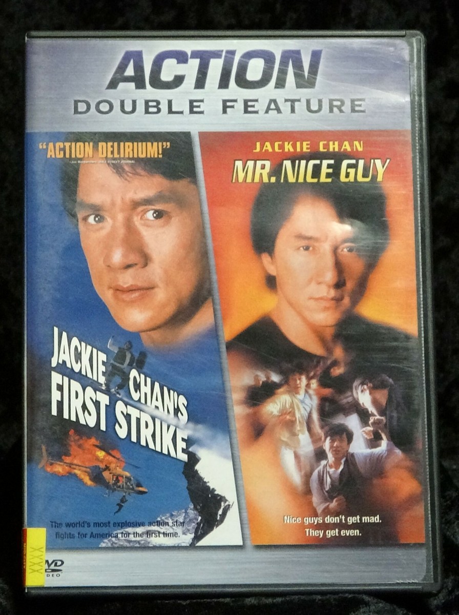 First Strike/Mr. Nice Guy 📀 Jackie Chan Action Double Feature