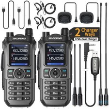 Baofeng UV-21 Pro V2 Fm Walkie Talkie Long Range Ham Two Way Radio Up UV-5R 1PCS