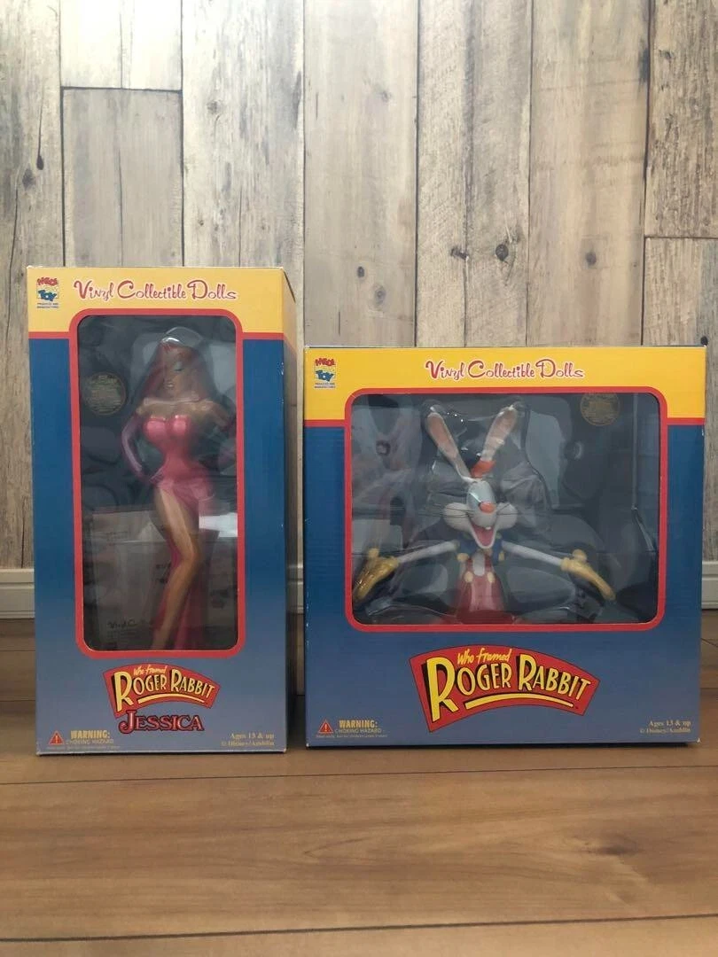 Roger Rabbit & Jessica Set Figure Vinyl Collectible Dolls VCD